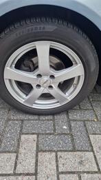 all season banden/velgen 4x100  Dezent velgen 16 inch, Auto-onderdelen, Ophalen, Gebruikt, Velg(en), 16 inch
