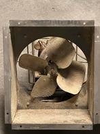 Vintage INDUSTRIËLE GEVELVENTILATOR. Beat the heat!!, Ophalen, Gebruikt, Ventilator en Afzuiger