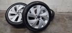 17" VW Golf 5 6 7 8 Caddy orig velgen winterbanden 7.5mm, Auto-onderdelen, Banden en Velgen, Gebruikt, Banden en Velgen, 17 inch