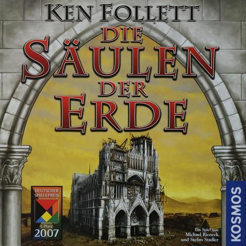 Die Säulen der Erde (Kathedraal) DUITS, Hobby en Vrije tijd, Gezelschapsspellen | Bordspellen, Zo goed als nieuw, Een of twee spelers