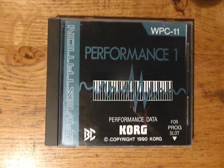 Korg Wavestation card WPC11, Muziek en Instrumenten, Instrumenten | Toebehoren, Zo goed als nieuw, Keyboard of Synthesizer, Ophalen of Verzenden