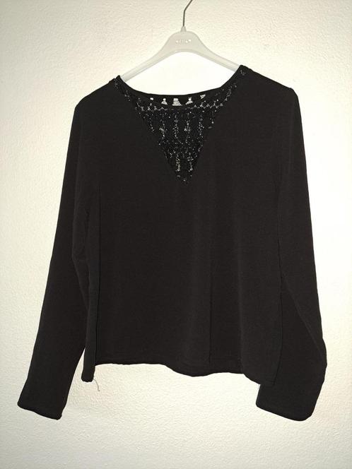 zwarte only tuniek maat 38, Kleding | Dames, Blouses en Tunieken, Zo goed als nieuw, Maat 38/40 (M), Zwart, Ophalen of Verzenden
