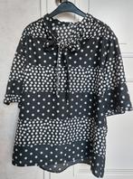 Smashed Lemon blouse/tuniek zwart/wit mt.42/44, Zwart, Maat 42/44 (L), Ophalen of Verzenden, Zo goed als nieuw