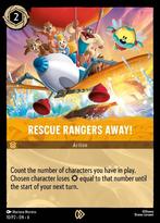 Disney Lorcana Promo - P2-010 - Rescue Rangers Away!, Ophalen of Verzenden, Nieuw, Losse kaart, Foil