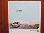 Renault Kangoo Z.E. (nov. 2011) + bijlage: prijslijst, Ophalen of Verzenden, Nieuw, Renault