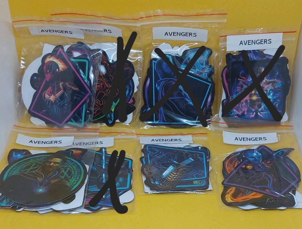 Stickers Avengers, Ophalen of Verzenden, Nieuw, Meerdere stickers