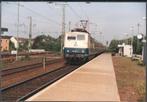 Foto DB 111 110-3 Aken ? Duitsland 1992., Verzamelen, Spoorwegen en Tramwegen, Overige typen, Gebruikt, Ophalen of Verzenden, Trein