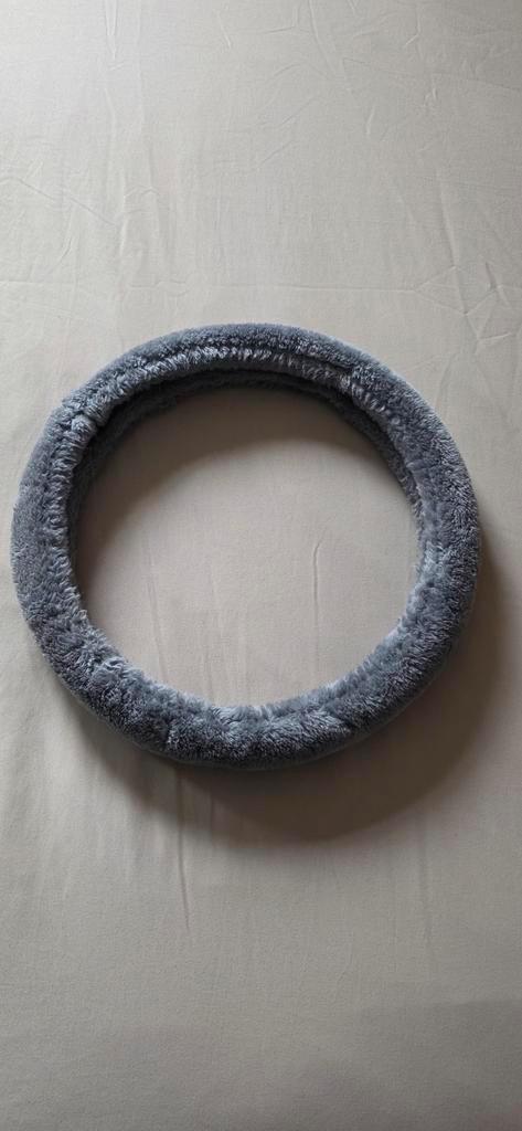 Zachte grijze stuurhoes, Auto diversen, Auto-accessoires, Zo goed als nieuw, Ophalen