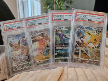 Pokémon Pokemon Eevee Flareon Vaporeon Jolteon PSA 10