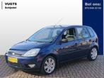 Ford Fiesta 1.4 TDCi 68-pk 5 deurs Futura. (bj 2004), Stof, Gebruikt, Blauw, Origineel Nederlands