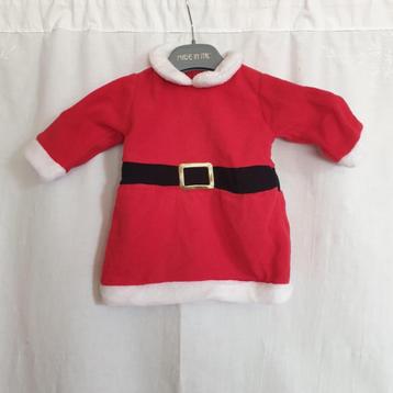 Schattig kerstman jurkje Mt 56/62 beschikbaar voor biedingen