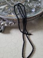 Oude ketting met glazen kralen foto 1 en 2, Antiek en Kunst, Ophalen of Verzenden