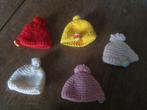 eierdopjes eierwarmers Gebreide eierwarmers - Set van 5, Ophalen of Verzenden, Zo goed als nieuw, Overige kleuren, Overige typen