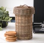 Rivièra maison rustic rattan beschuitbus, Huis en Inrichting, Ophalen of Verzenden, Nieuw