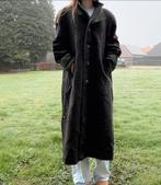 Ursl Trachten Vintage Wollen Lange Jas, Zwart, Ophalen of Verzenden, Zo goed als nieuw