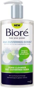 Bioré met zuiverings- soda - 200 ml nieuwe fles., Ophalen of Verzenden, Nieuw, Gehele gezicht, Verzorging