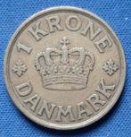 Denemarken 1 krone 1940 Km 824, Verzenden, Overige landen, Losse munt