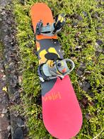 Volkl snowboard met Salomon bindingen 1.45, Sport en Fitness, Snowboarden, Ophalen, Gebruikt, Board