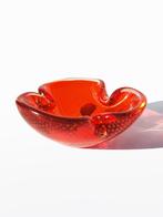Schaaltje / asbak Murano glas, rood, vintage, Antiek en Kunst, Verzenden