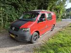 Volkswagen Camperbus  T5 Transporter 2004 Rood, Auto's, Voorwielaandrijving, Stof, Zwart, Origineel Nederlands