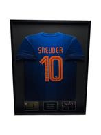 Wesley Sneijder Nederland 14/15 ingelijst uit shirt, Soccersignings.nl, Shirt, Nieuw, Ophalen of Verzenden