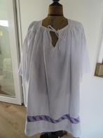 Antieke hemden blouse  met oud band of helloween - carnaval, Antiek en Kunst, Antiek | Kleding en Accessoires, Ophalen of Verzenden