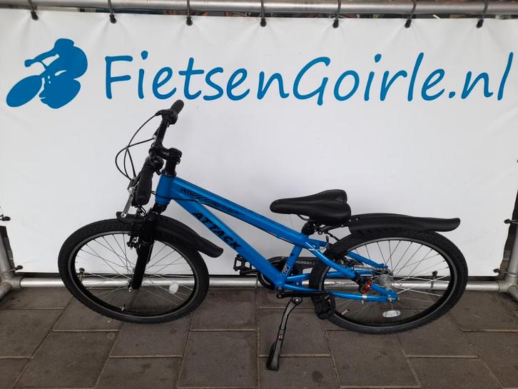Jongensfiets,Altec Attack,24 inch,3 versnellingen, Fietsen en Brommers, Fietsen | Jongens, Nieuw, 24 inch, Handrem, Versnellingen
