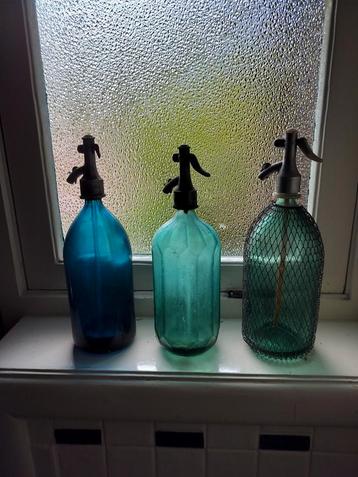 Soda/spuitflessen - Set van 3 beschikbaar voor biedingen