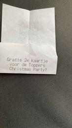 2e kaartje hratis toppers christmas party, Tickets en Kaartjes, Twee personen, December