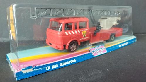 Berliet GBK 18 Magirus DL 30 H 1:43 Norev Plastigam Pol, Hobby en Vrije tijd, Modelauto's | 1:43, Zo goed als nieuw, Auto, Norev