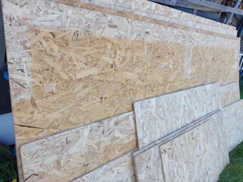Reststukken OSB platen zgan, Doe-het-zelf en Verbouw, Hout en Planken, Zo goed als nieuw, Plank, Overige houtsoorten, Minder dan 200 cm