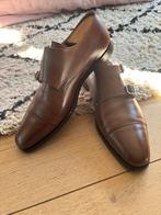 Crockett & Jones Lowndes bruin maat 8.5 UK, Verzenden, Gedragen, Bruin, Gespschoenen