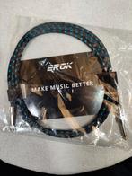 EROK Instrument Kabels 1,5 mtr 2 stuks Nieuw in verpakking!, Muziek en Instrumenten, Kabels en Stekkers, Ophalen of Verzenden