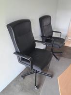 Bureaustoel 21136 Millberget 3 STUKS, Ophalen, Gebruikt, Zwart, Bureaustoel