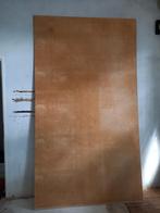 Grote houten plaat. Gebruikt als achterwand bij lundiakast., Doe-het-zelf en Verbouw, Hout en Planken, Ophalen, Gebruikt, Overige typen
