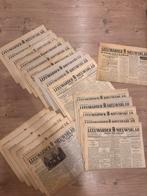 21 WOII-kranten 1941/1942 – Leeuwarder Nieuwsblad (zeldzaam), Ophalen of Verzenden, Overige soorten, Nederland, Boek of Tijdschrift