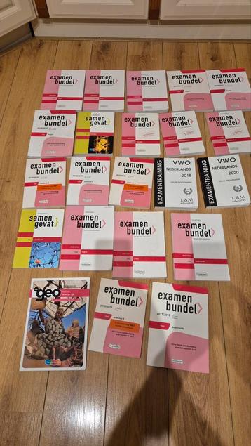 VWO Examenbundels en Samengevat - Diverse Vakken beschikbaar voor biedingen