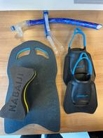 Zwem basisset: flippers, snorkel, pull buoy & kickboard, Ophalen of Verzenden, Gebruikt, Overige typen