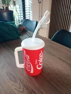 Coca-Cola Beker met Rietje, Ophalen of Verzenden, Zo goed als nieuw