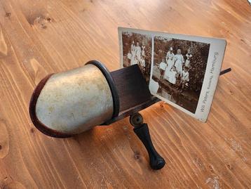 Underwood New York Stereoviewer + 1 Foto (antieke "vr bril") beschikbaar voor biedingen