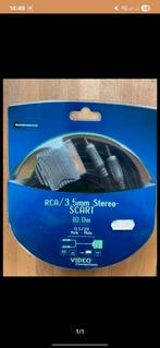 scart naar rca en 3.5mm, Ophalen of Verzenden, Nieuw, Minder dan 2 meter