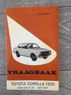 Vraagbaak Toyota Corolla E2 / E20 1200 1971-1977 Olyslager, Auto diversen, Handleidingen en Instructieboekjes, Ophalen of Verzenden