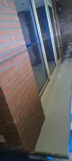 Spiegel 240x52cm met facetrand en kleinere spiegels, Ophalen, Binnendeur