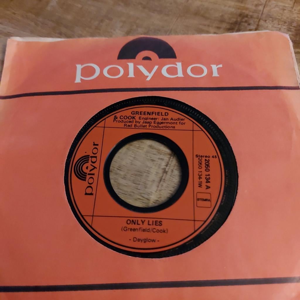 Greenfield & cook  / only lies, Ophalen of Verzenden, Gebruikt, Pop