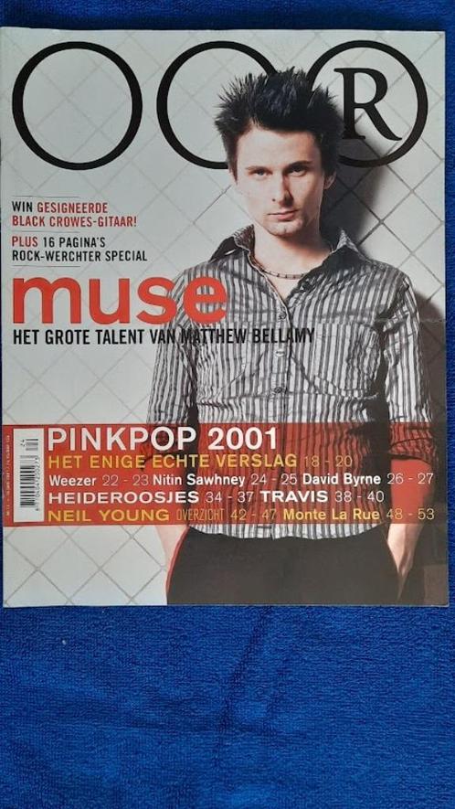 OOR 12-2001 Muse Torhout Werchter Pinkpop 2001 verslag Weeze, Boeken, Tijdschriften en Kranten, Zo goed als nieuw, Muziek, Film of Tv
