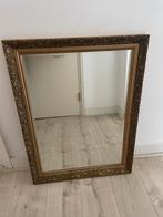 Facet geslepen spiegel met gouden lijst 61 x 81 cm, Antiek en Kunst, Ophalen, Rechthoekig, 50 tot 100 cm, Minder dan 100 cm