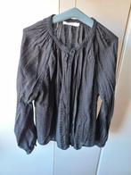 Zwarte ajour blouse Costes Rebel maat  L . Lange mouw, Zwart, Maat 42/44 (L), Nieuw, Ophalen of Verzenden