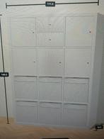 IKEA Kallax Kast met Inzetstukken & Drona Bakken, Huis en Inrichting, Kasten | Wandmeubels, Ophalen, Kunststof, Gebruikt, 100 tot 150 cm