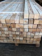 Schutting palen, Tuin en Terras, Schuttingen, Ophalen, Zo goed als nieuw, Hout, 1 tot 2 meter