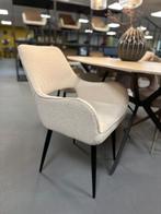 4x stoel ivoor wit - witte stoel - witte eetkamerstoelen, Ophalen, Wit, Nieuw, Vier